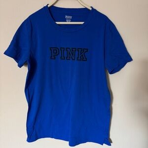 PINK Victoria's Secret Royal Blue Tee